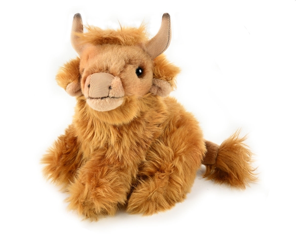 Highlandcow sitzend 13 cm